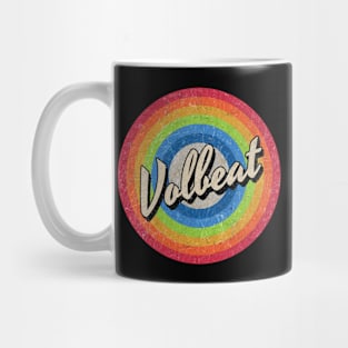 Vintage Style circle - Volbeat Mug